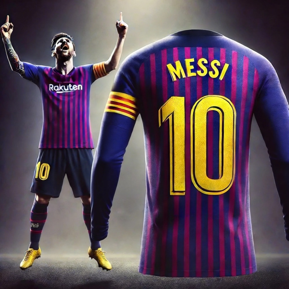 Outdoor Sport Club - Fashion Messi 3D Print Sport Quick-drying