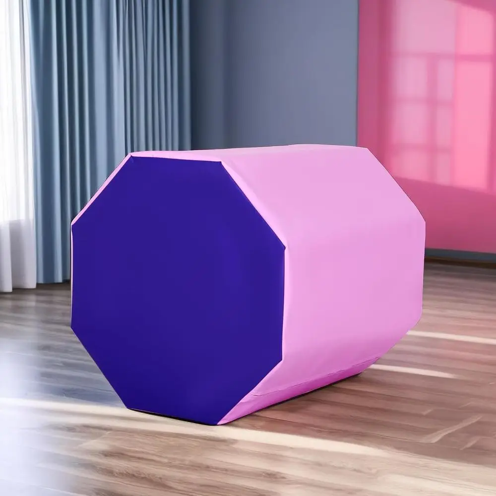 Gymnastic Bar Home - 24x26 Octagonal Tumbling Mat with Skill