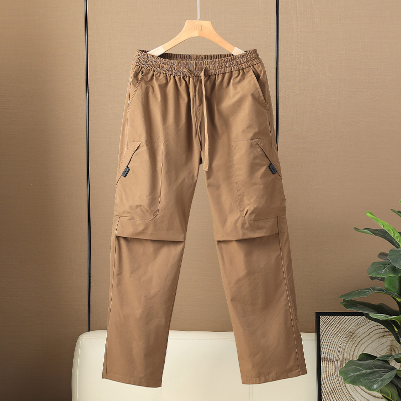 Outdoor Sport Hiking Pants - Khaki Waterproof Cargo Work Pants Men