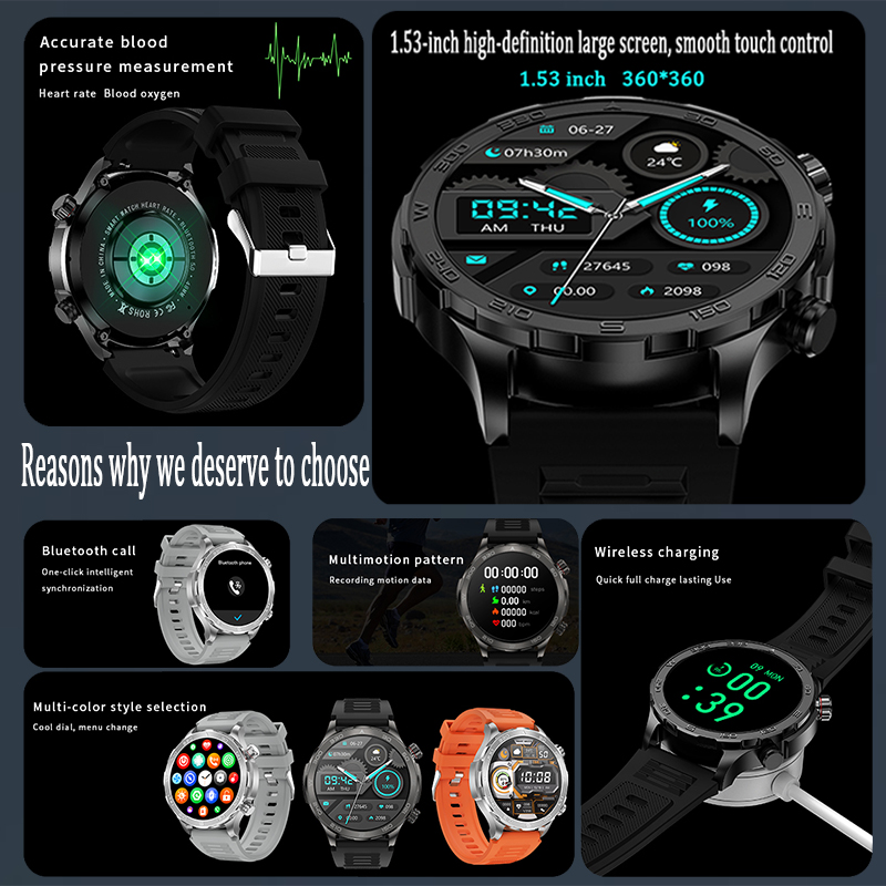 New GPS Track Smart Watch Men  - Outdoor Sport Day avis et prix