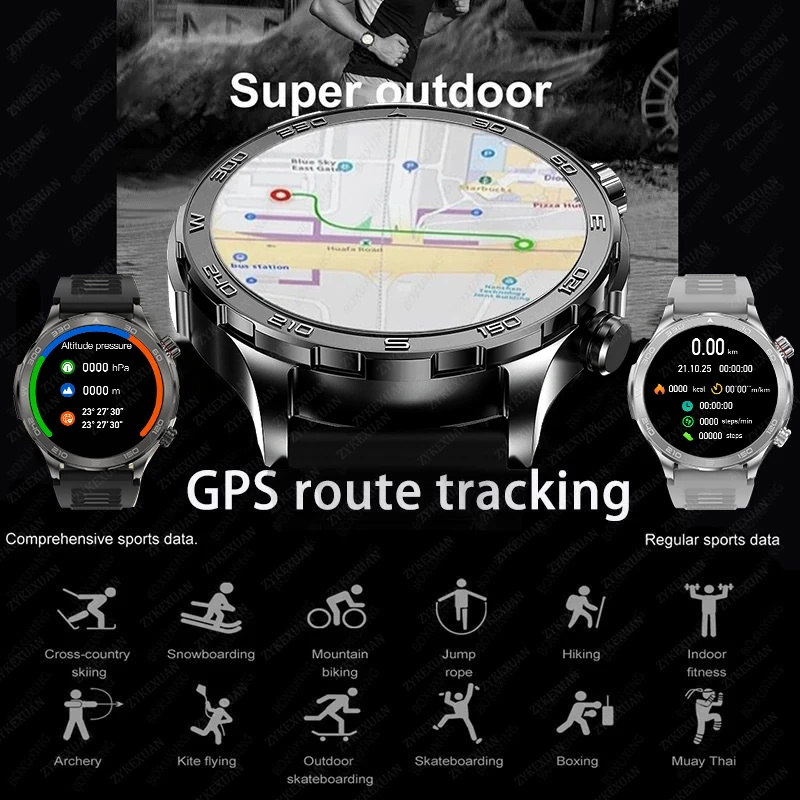 New GPS Track Smart Watch Men  - Outdoor Sport Day avis et prix