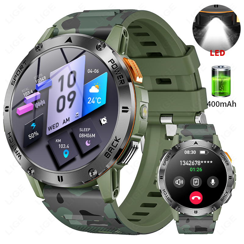 LIGE 400mAh Military Grade Men - Outdoor Sport Day avis et prix
