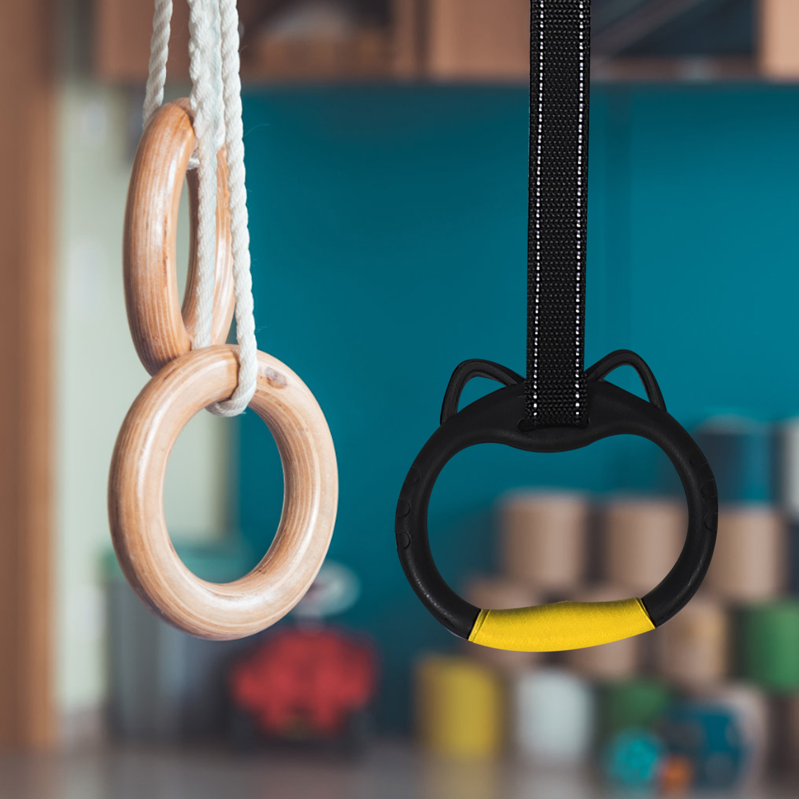 1 set 1 Set Gymnastics Rings F - Gymnastic Bar Home avis et prix