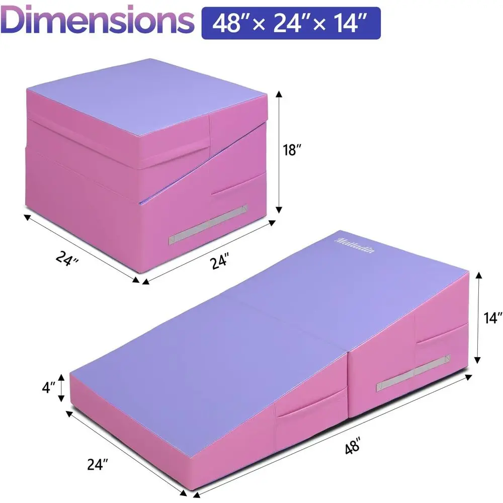 Gymnastics Foam Wedge Mat, 48x - Gymnastic Bar Home avis et prix