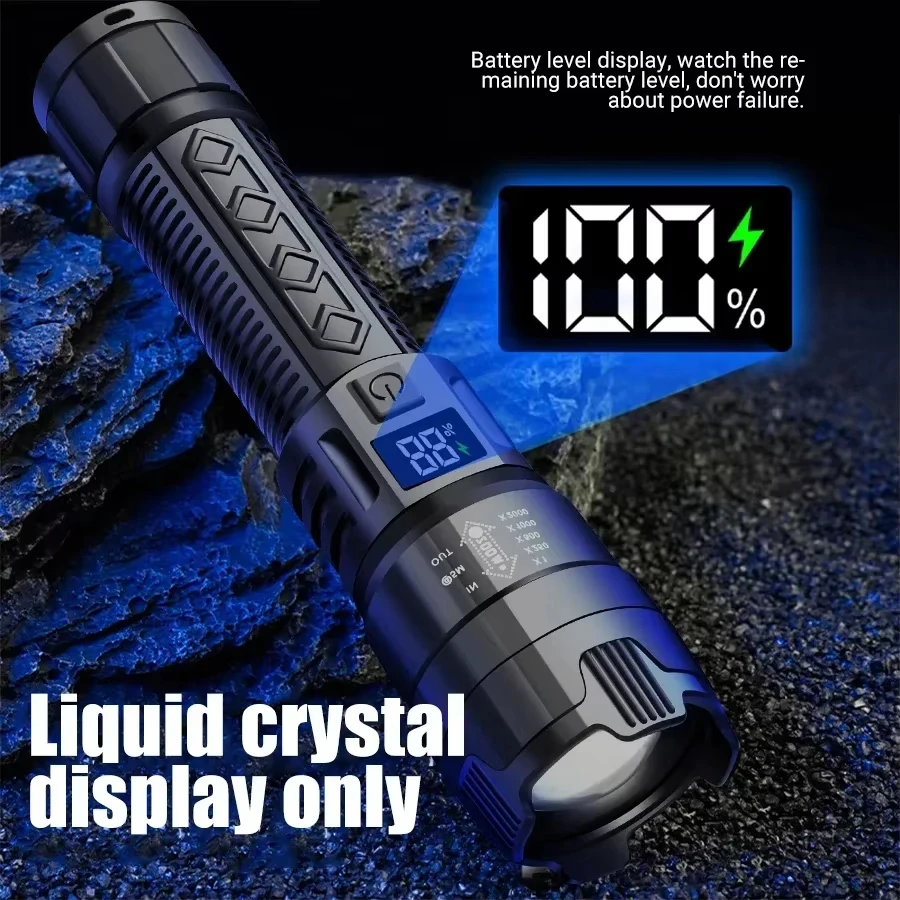 Tactical LED Flashlight 2000LM - Outdoor Sport Lights avis et prix