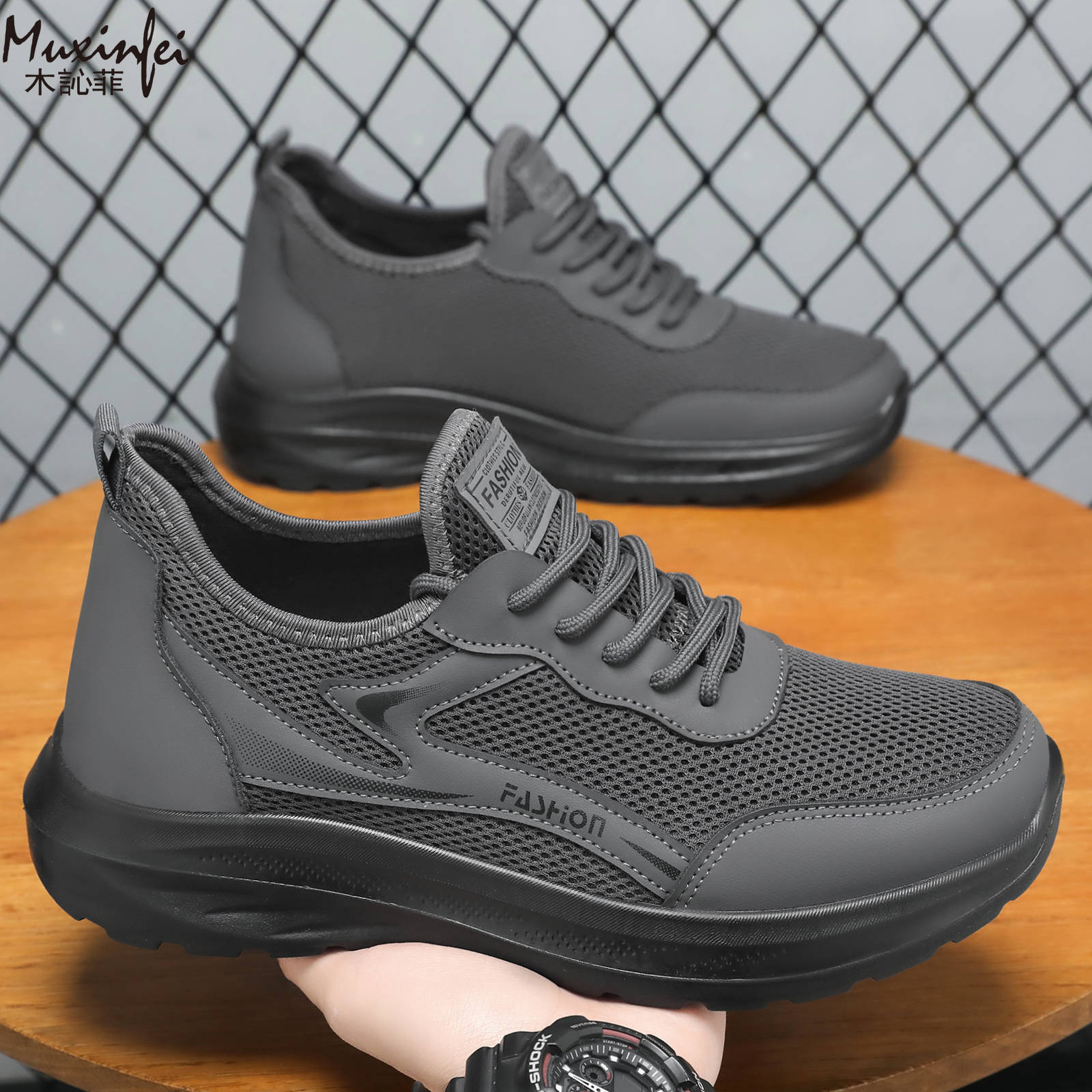 2026 New Men Casual Shoes Brea - Outdoor Sport Lights avis et prix