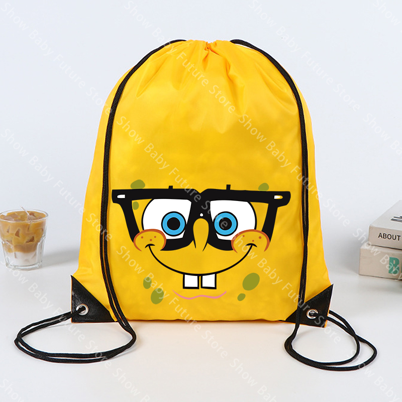 43x34CM Spongebobs Drawstring  - Outdoor Sport Backpack avis et prix