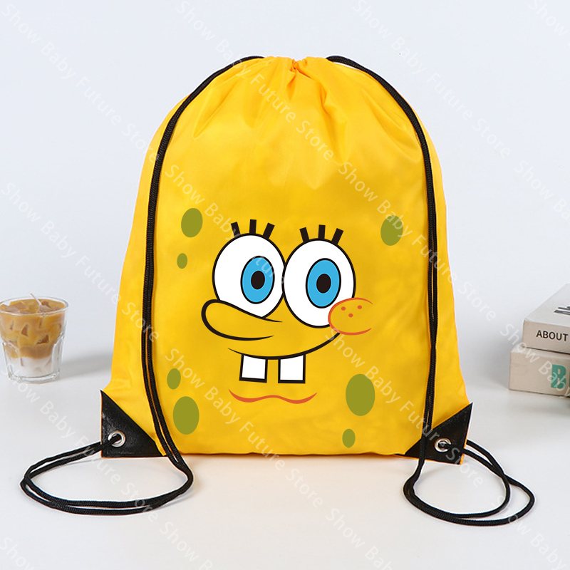43x34CM Spongebobs Drawstring  - Outdoor Sport Backpack avis et prix