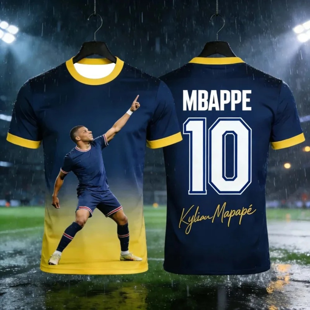 Summer 3D Print Mbappé Sport Q - Outdoor Sport Club avis et prix