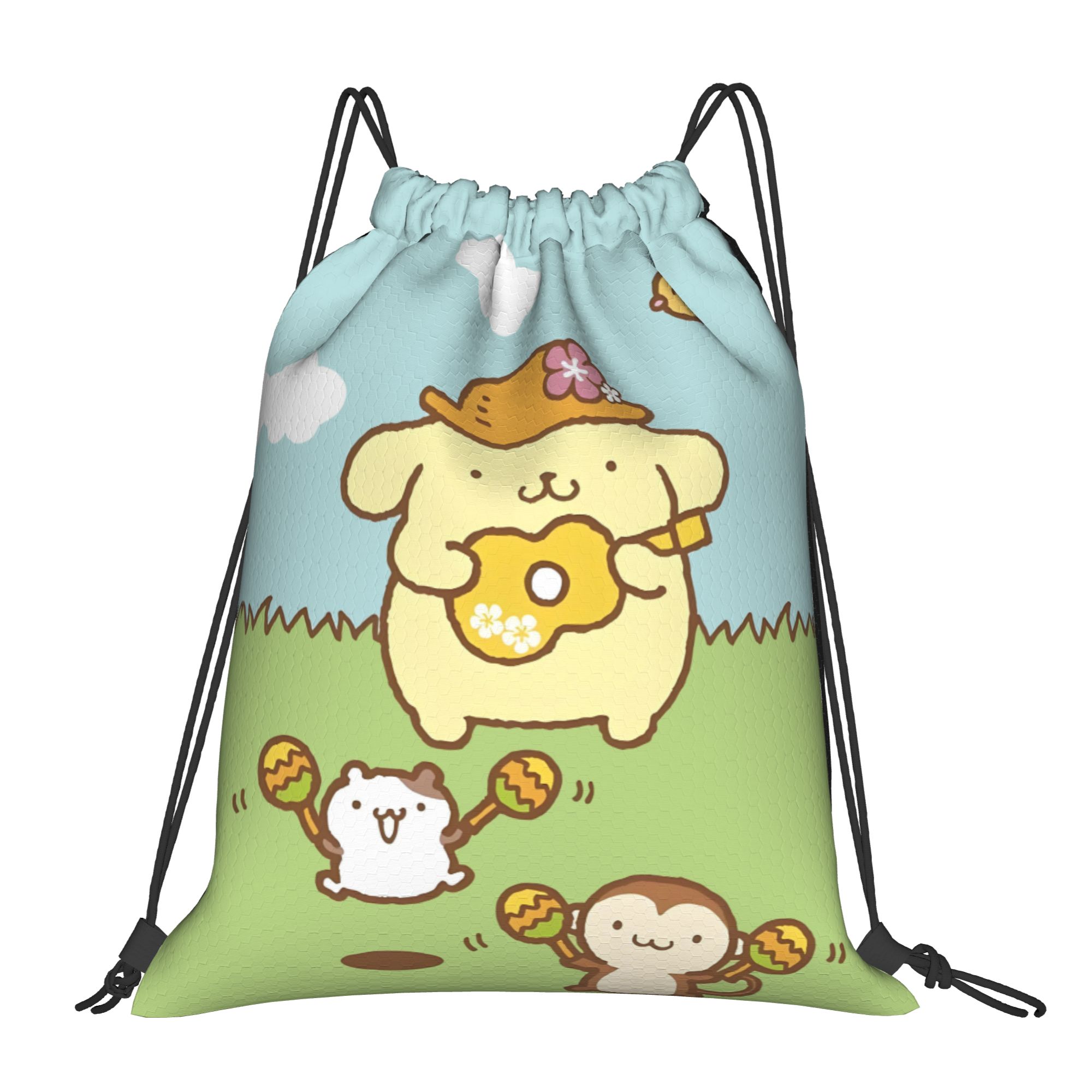 Custom P-Pompompurines Drawstr - Outdoor Sport Backpack avis et prix