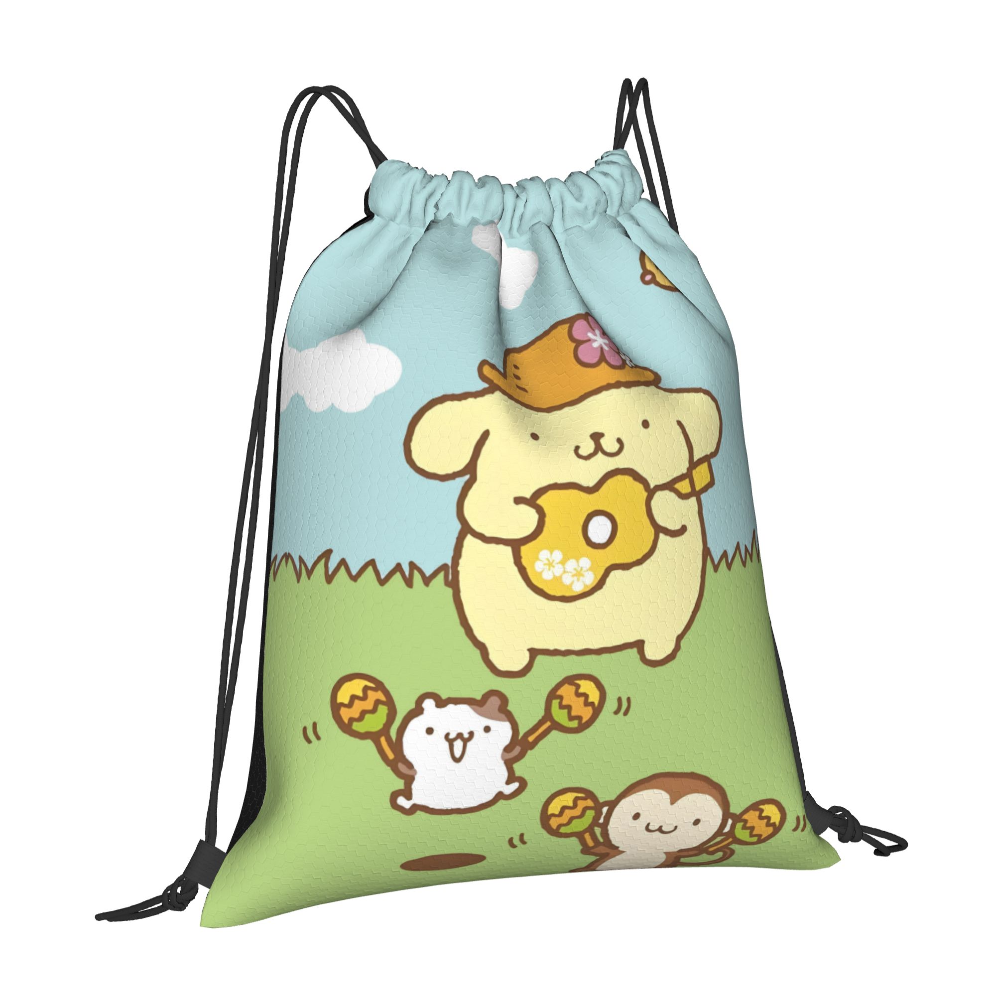 Custom P-Pompompurines Drawstr - Outdoor Sport Backpack avis et prix
