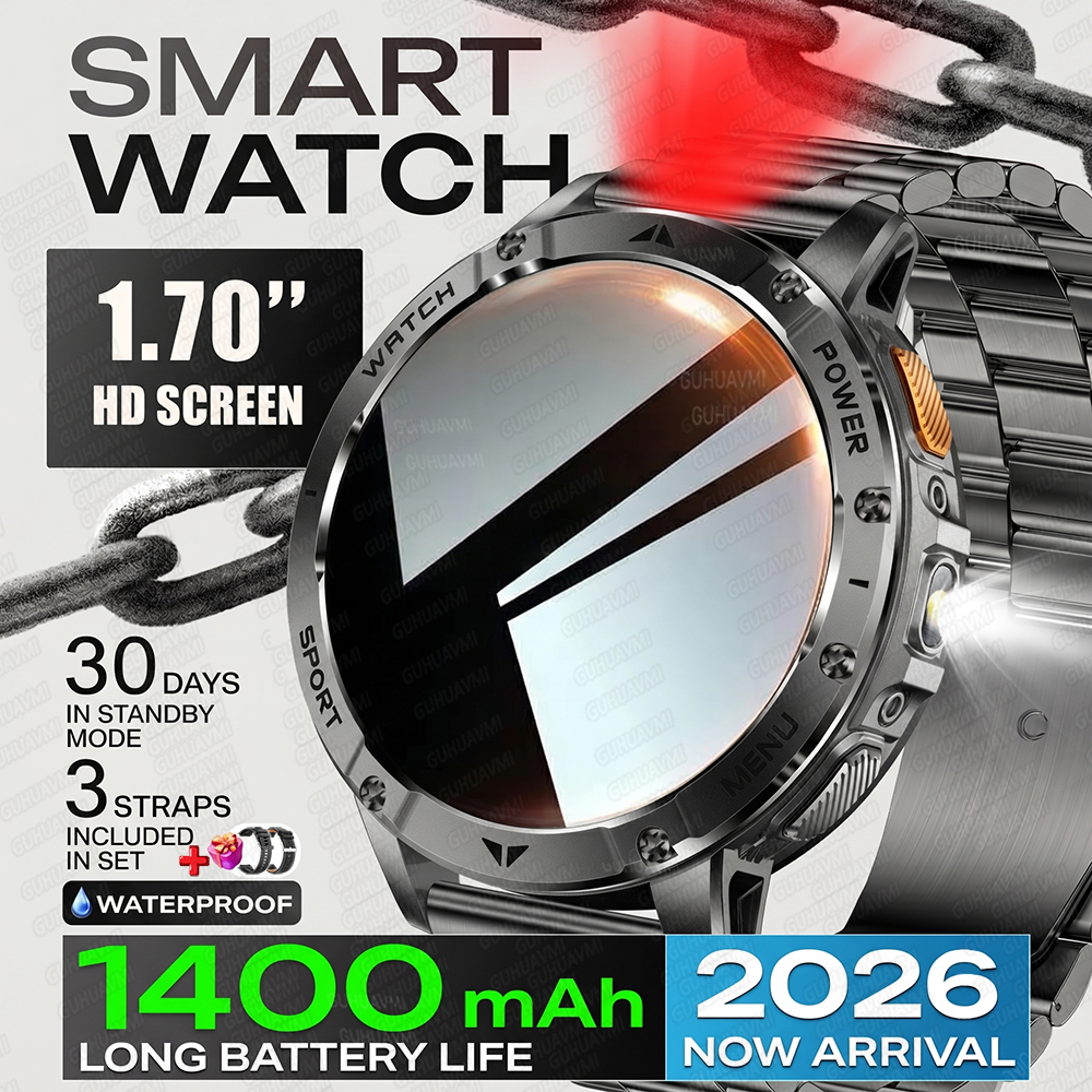 2026 Military Smart Watch Men  - Definition Of Outdoor Sport avis et prix