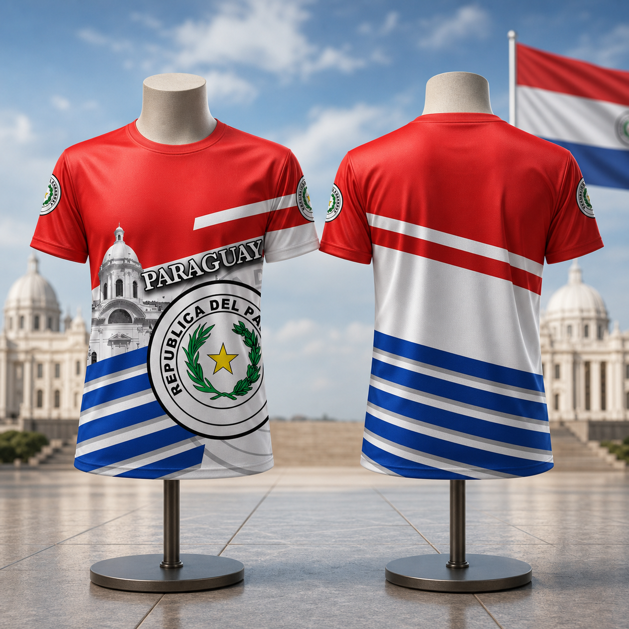 Unisex Paraguay 3D Print Sport - Outdoor Sport Club avis et prix