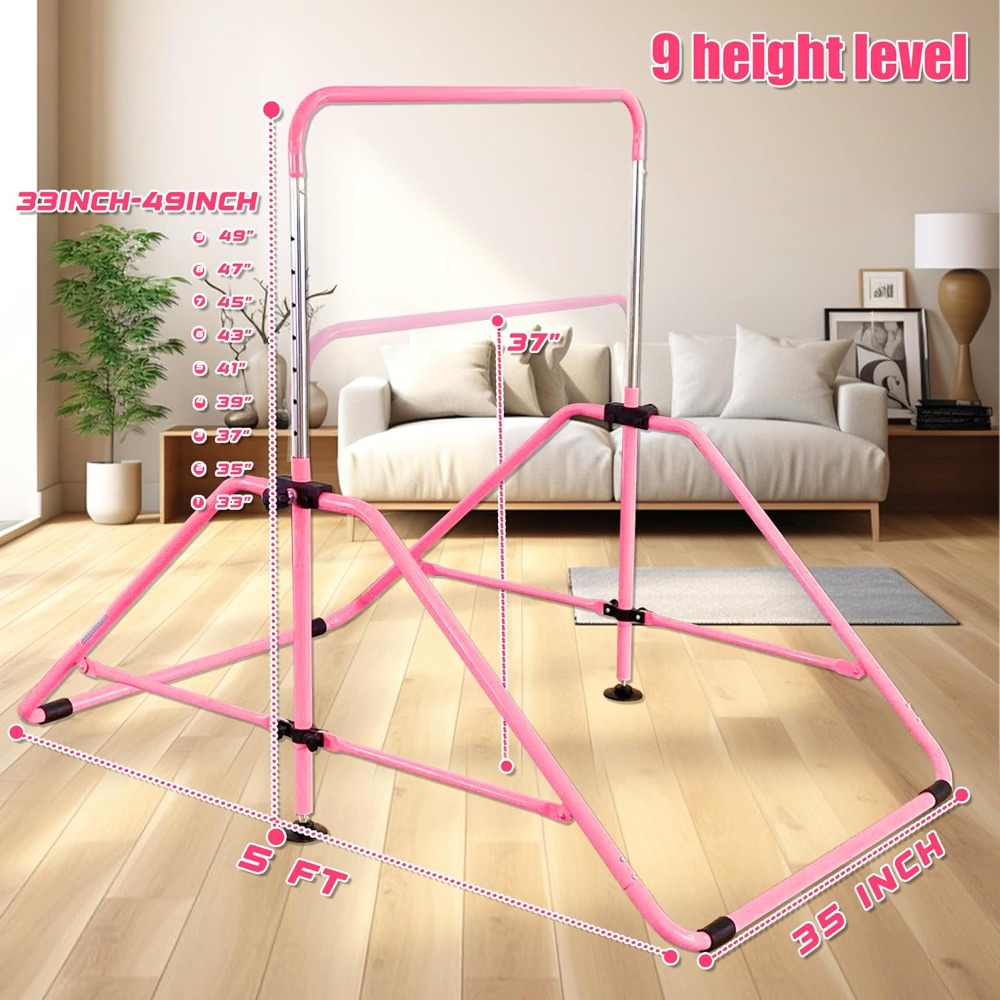 Foldable Gymnastics Bar for Ki - Gymnastic Bar Home avis et prix