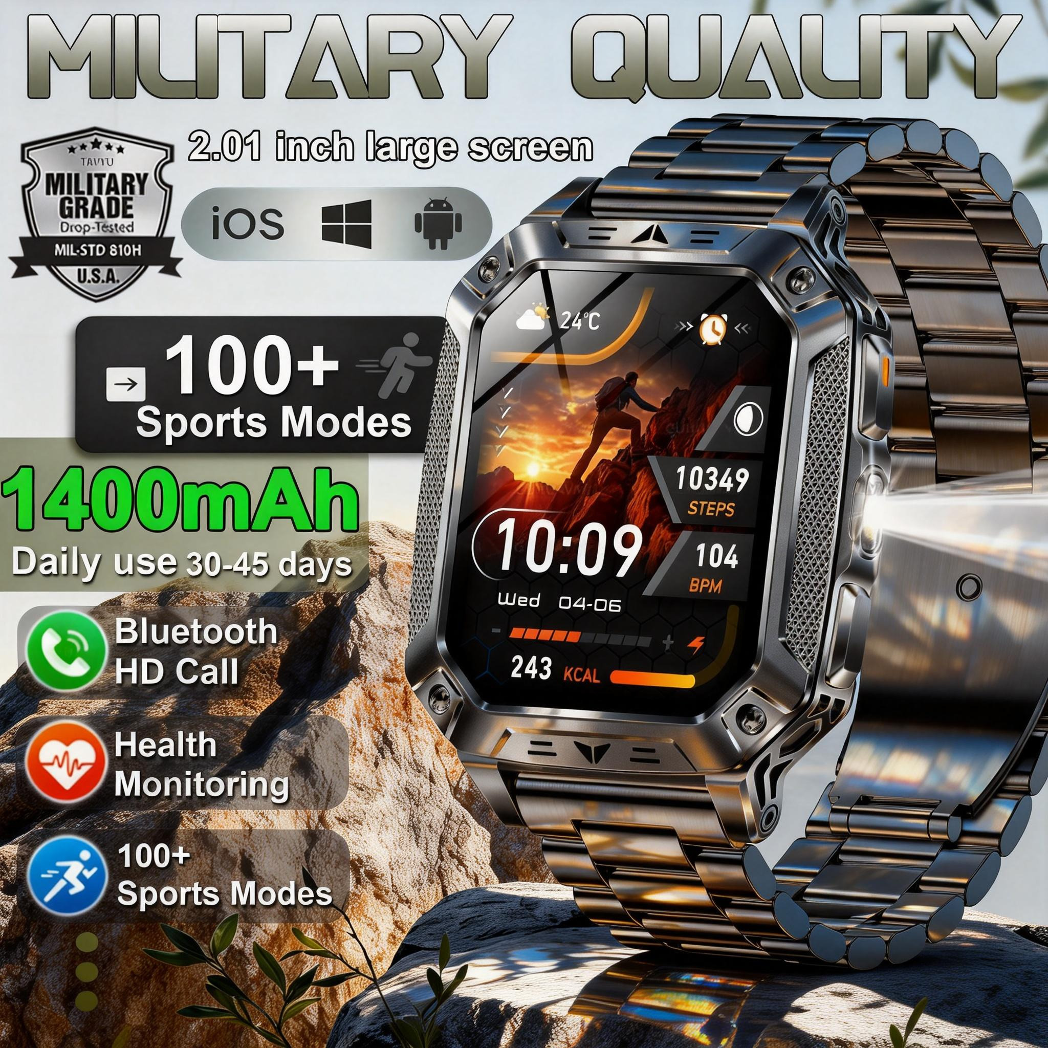 New Military outdoor 1400mAh B - Definition Of Outdoor Sport avis et prix