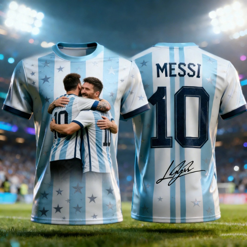 Messi  3D-printed Men's  Footb - Outdoor Sport Club avis et prix