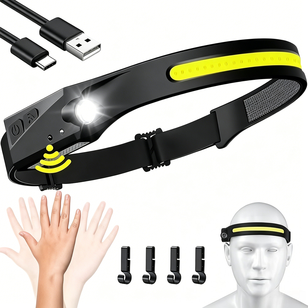 Sensor Headlamp LED Head Flash - Outdoor Sport Lights avis et prix