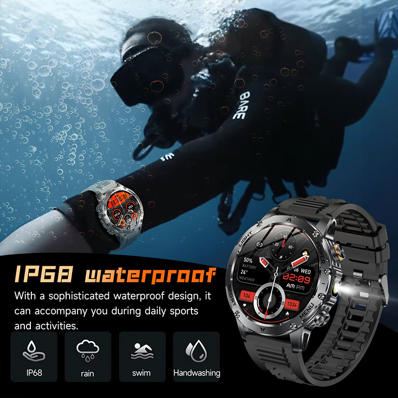 2026 New Smart Watch Men 1000m - Definition Of Outdoor Sport avis et prix