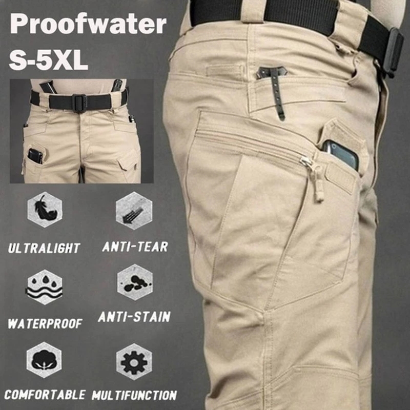 Men's Tactical Cargo Pants 6XL - Outdoor Sport Hiking Pants avis et prix