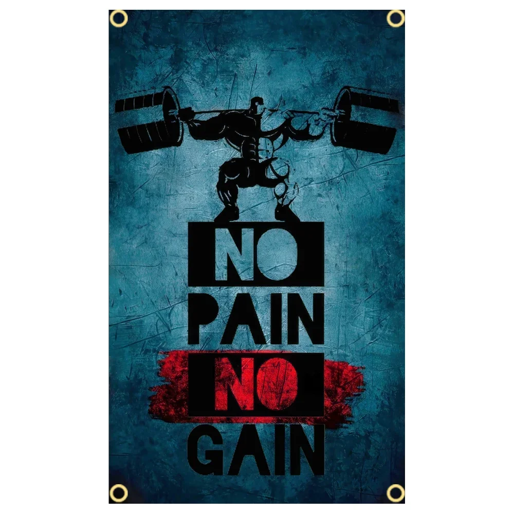 GYM Flag Message Signs Slogan  - Outdoor Sport Club avis et prix