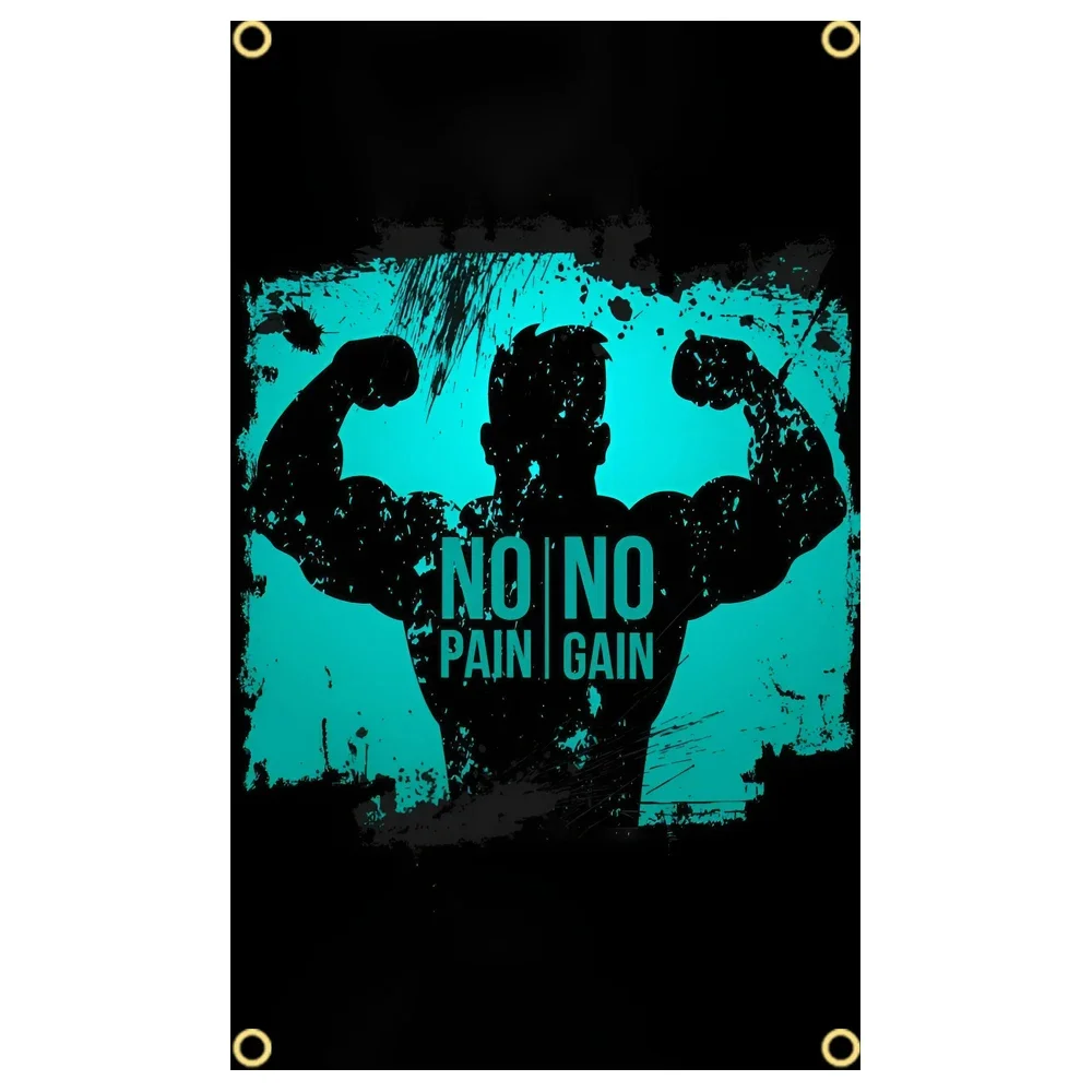 GYM Flag Message Signs Slogan  - Outdoor Sport Club avis et prix